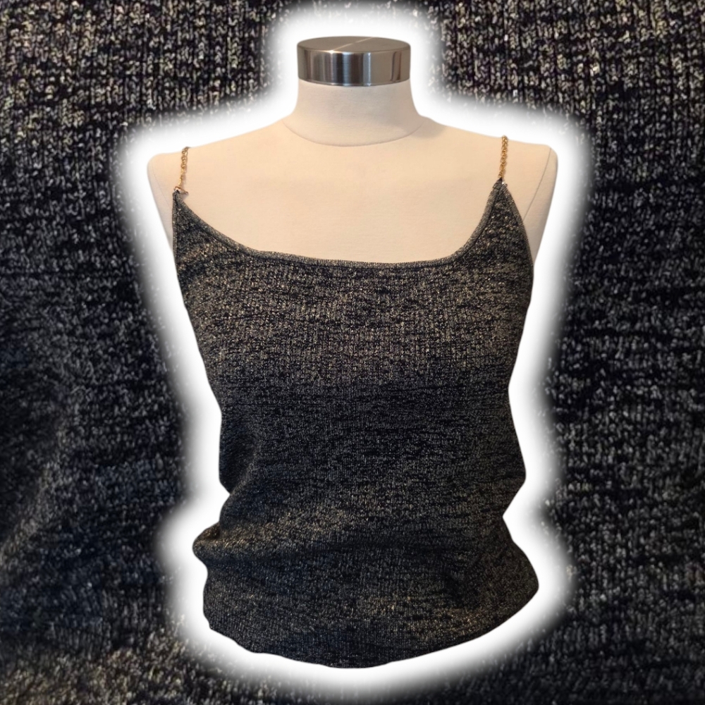 Kenar Camisole Top With Chain Straps